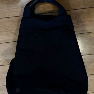 Black Men’s or women’s Tote Bag - Minimal Canvas Carryall